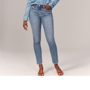 Abercrombie High Rise Curve Love Jean